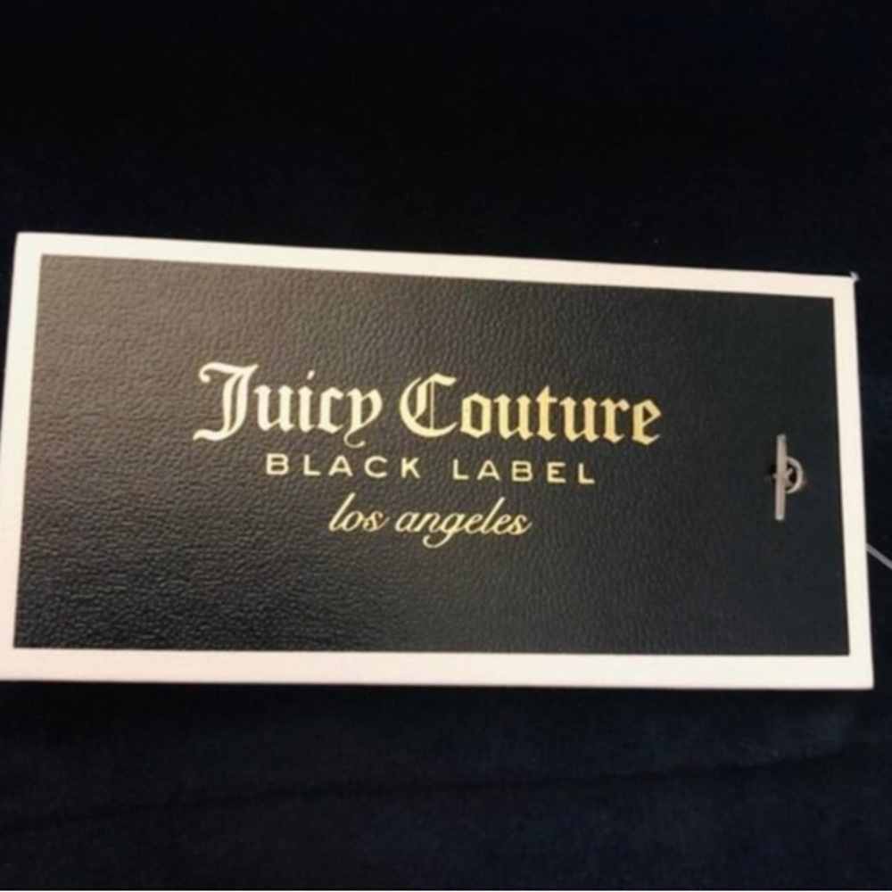 Navy Juicy Couture Stirrups Velour Joggers